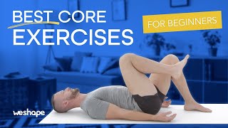 4 Best core exercises for beginners [upl. by Ecnaret356]