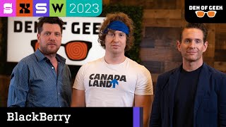 Star Glenn Howerton and Director Matt Johnson on making BLACKBERRY  SXSW [upl. by Ethan967]