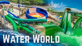 Americas LARGEST Water Park Water World CO  Slides POV 2023 [upl. by Aicyla695]