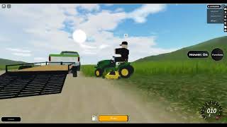 Mowing HUGE Lawns With Tiny Mower  Lawncare  APM Roleplay  Roblox [upl. by Kanter]