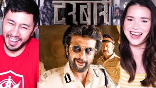 DARBAR  Rajinikanth  AR Murugadoss  Hindi  Tamil  Telugu  Trailer Reaction  Jaby Koay [upl. by Aicert478]