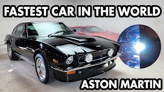 The FASTEST Car in The World Restoration Detailing Aston Martin V8 Vantage [upl. by Naenej]