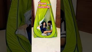 Tent 🎪 house me Ghost 👻😁guptalucky559priyalkukreja shorts youtubeshorts [upl. by Drue]