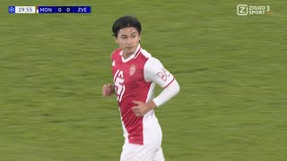 Takumi Minamino GoalMonaco vs Crvena zvezda51 All Goals and Extended Highlights [upl. by O'Shee]