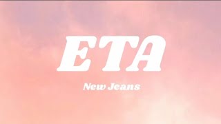 NewJeans  ETA Easy Lyrics [upl. by Amilas]