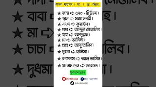 মোহাম্মদ  সা  এর পরিচয় 🥰💝 islamicvideo islam islamicvideo vairalvideo2024 nabimuhammad [upl. by Frieda]