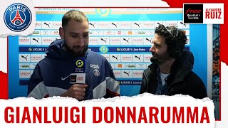 OMPSG  G Donnarumma quotCétait important de réagir quot  BORDTERRAIN [upl. by Riobard]