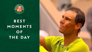 Best Moments of the Day 2  RolandGarros 2022 [upl. by Anchie]