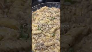 The BEST Cheesesteak Pasta🩷 cheesteakpasta pastarecipe dinnerideas reels [upl. by Fisch43]