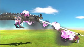 JETPACK Flying Godzilla with Rocket Launcher  Animal Revolt Battle Simulator Gameplay [upl. by Seidel998]