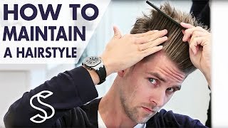 How to maintain an undercut hairstyle  Slikhaar TV [upl. by Amocat]