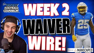 Week 2 Waiver Wire Targets Discover the Top Players to Add Today [upl. by Morril]