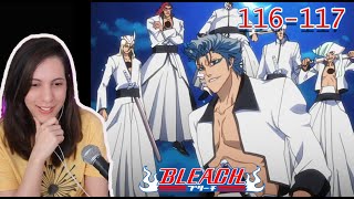 GRIMMJOW  Bleach Episode 116 amp 117 Reaction [upl. by Reinke992]