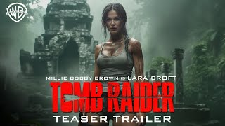 Tomb Raider Lara Croft – Teaser Trailer – Jenna Ortega [upl. by Maridel]