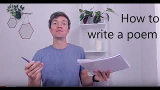 How to write a poem in 10 minutes  fun interactive poetry tutorial for kids Simon Mole poet [upl. by Ronica566]