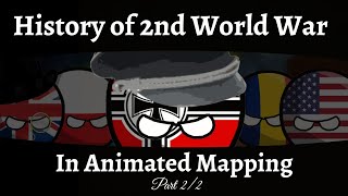 History of World War II in Europe Part 22  Animated Mapping [upl. by Chak602]