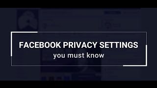 Facebook Privacy Settings Explained  Guide 2018  CompareRaja [upl. by Norag]