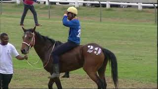 20170930 Scottsville Rural Race 3 won by horse 29 SHIKISHA [upl. by Yngiram]