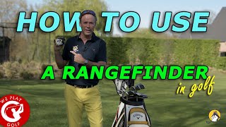 How to use a golf RangefinderBushnell correctly  Must see golf tip [upl. by Mailliw]