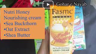 Fasmc Hand cream review  Benefits of Hand cream Urdu Hindi [upl. by Aray]