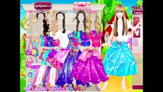 BarbiePrincess Charm School  Play Kids Games  Dress Up [upl. by Neddra]