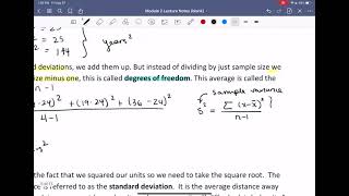 241 Mean and Standard Deviation [upl. by Suzetta]