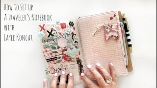 How to Use a Travelers Notebook as a Planner [upl. by Fernandina]