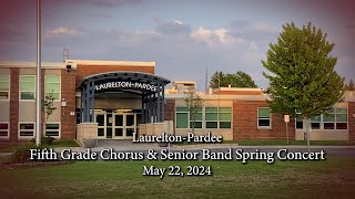 LaureltonPardee 5th Grade 2024 Spring Concert [upl. by Fruin]