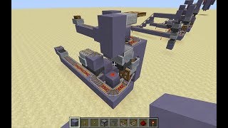 Minecraft  Automated Minecart Unlimited Storage Nexus 4x4x7 [upl. by Eitisahc491]