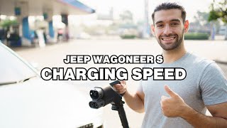 How long does it take to charge Jeep Wagoneer S Charging speed [upl. by England]