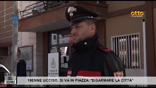 19enne ucciso si va in piazza quotDisarmare la cittàquot [upl. by Lewak]