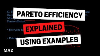 Pareto Efficiency Explained using examples [upl. by Fiske]