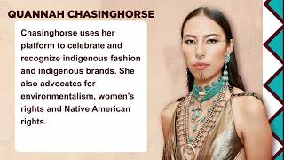 Native American Heritage Month Spotlight Quannah Chasinghorse [upl. by Rramo]