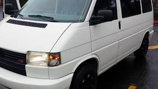 Eurovan 19 TDI 5speed Conversion Las Vegas Weekender [upl. by Harrus]