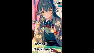 Temari Tsukimura SSR quotFancy dress partyquot Idolmaster Gakuen [upl. by Lilas]