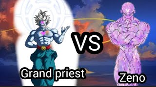 daishinkan vs Zeno  Grand Priest True form vs Grand Zeno True Form  Mr Anime boii [upl. by Eladal]