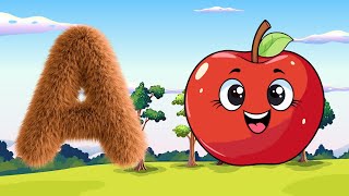 A Apple Song  Inspired By ABC song Gracies Corner  Nursery Rhymes  Kids Songs 81 [upl. by Bernardi758]