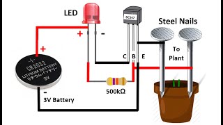 DIY PLANT WATER SENSOR [upl. by Leandra389]