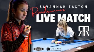 BEF Junior Nationals 18UG World Qualifier 10 Ball  Savannah Easton vs Marissa Du [upl. by Zurn833]