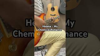 Things are better if I stay… helena mcr guitar guitarcover mychemicalromance tiktok trending [upl. by Truscott]