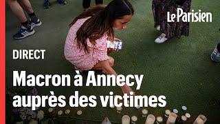 🔴 EN DIRECT  Attaque à Annecy  les hommages se succèdent sur les lieux du dramecouteau [upl. by Lindholm249]