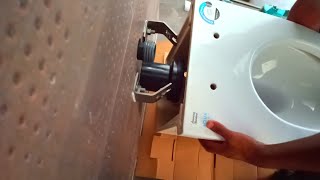 How To Install Wall Hanging Toilet  How To Installation American Standard Wall Hang Commode [upl. by Dalt]