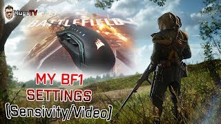 My BF1 settings  Mouse sensitivity and Video settings [upl. by Hahseram348]