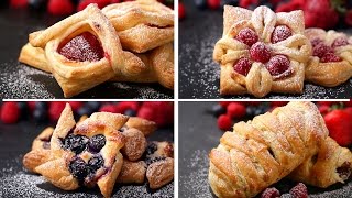 Puff Pastry 4 Ways [upl. by Latsyrhc]