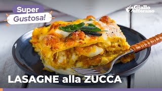 LASAGNE alla ZUCCA FILANTI e GUSTOSE da provare subito 😋😋😋 [upl. by Nefets]