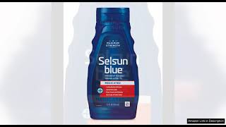 Selsun Blue Medicated Antidandruff Shampoo with Menthol 11 fl oz Maximum Strength Review [upl. by Bogusz]