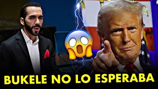 Donald Trump envía un contundente mensaje a Bukele tras su victoria en EEUU 🤯 [upl. by Donatelli]