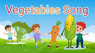 Yes Yes Vegetables Song  Fun learning With kids Animated video Vegetables Rhymes [upl. by Jorry730]