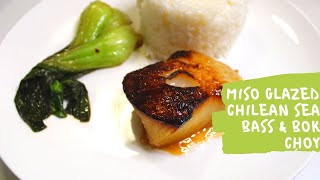 Miso Glazed Chilean Sea Bass [upl. by Anatolio]