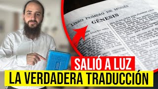 ¡INÉDITO Se encontró la verdadera traducción de la Biblia Llevaba miles de años oculta [upl. by Karia715]